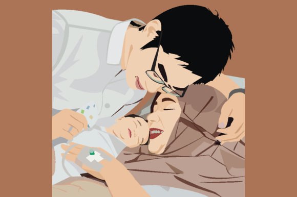 Babies Are Born to Both Father and Mom Graphics