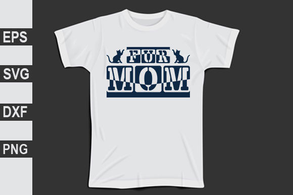 Cat Design, Fur Mom – Graphics for T-Shirt Designs