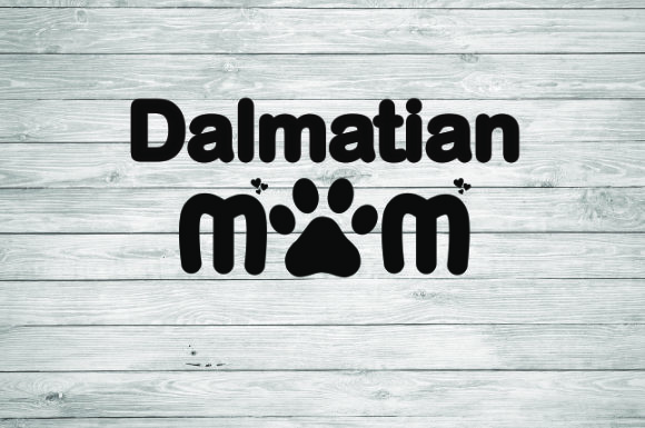 Dalmatian Mom Graphics for Illustrations