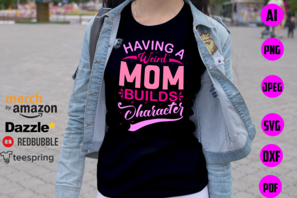 Having a Weird Mom Builds Graphics and Print Templates