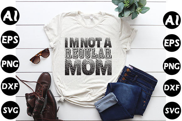 Homeschool Mom Quote Design, I’m Not a Graphics