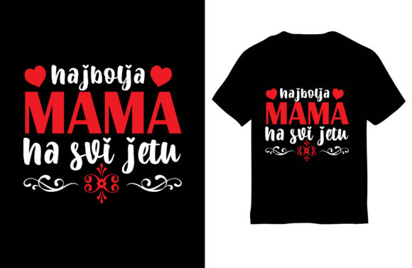 Mom T-Shirt Design - Vector